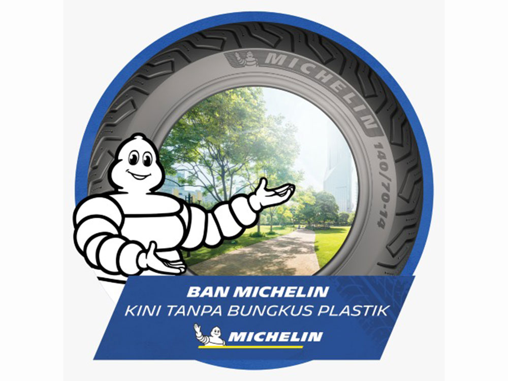 Kurangi Sampah, Ban Michelin Kini Tak Dibungkus Plastik
