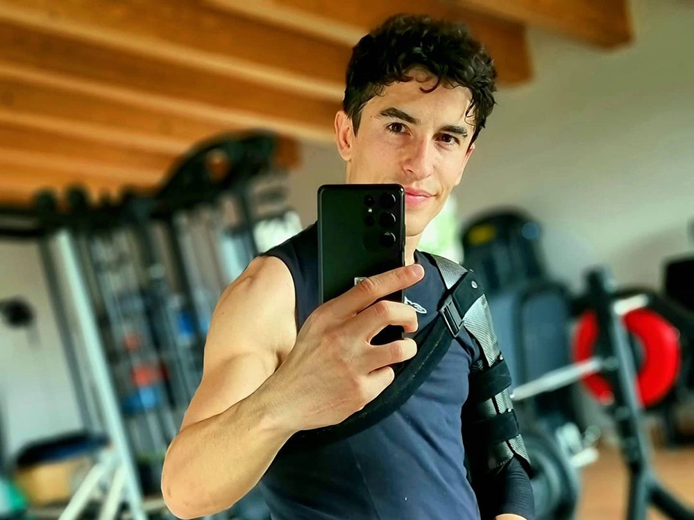 Marc Marquez Latihan Fisik