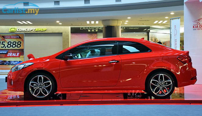 2015 Kia Cerato Koup Turbo Previewed @ 1 Utama, Est. From ... 2015 Kia Cerato Koup Turbo Previewed @ 1 Utama, Est. From ...