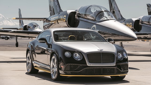 Breitling Jet Team Presents Seven Exclusive Bentleys To