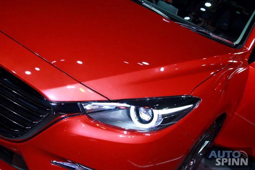 New 2017 Mazda 3 Facelift Launched In Thailand Now With G Similar To The Facelifted Mazda Cx 5 And Updated 2 New 3 S Headlamps Are Now Led Featuring Same Multi Segment Daytime Running