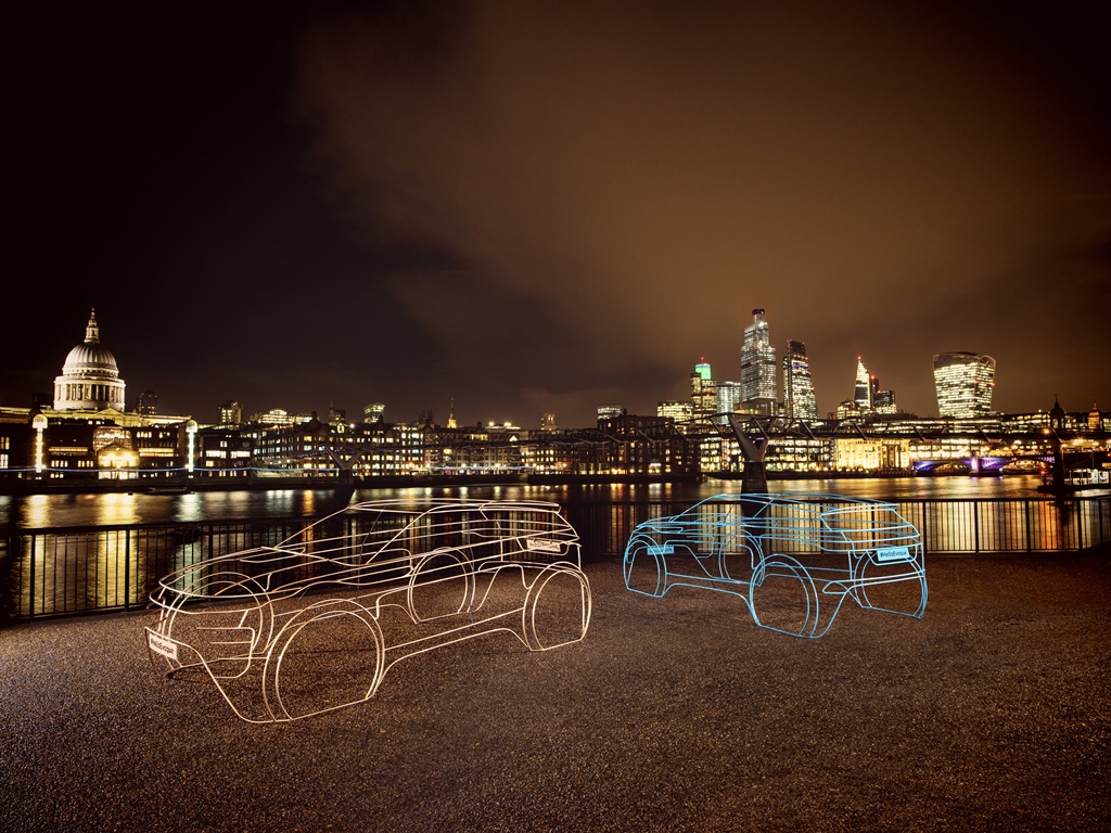 Range Rover Evoque teased before London reveal Range Rover Evoque teased before London reveal