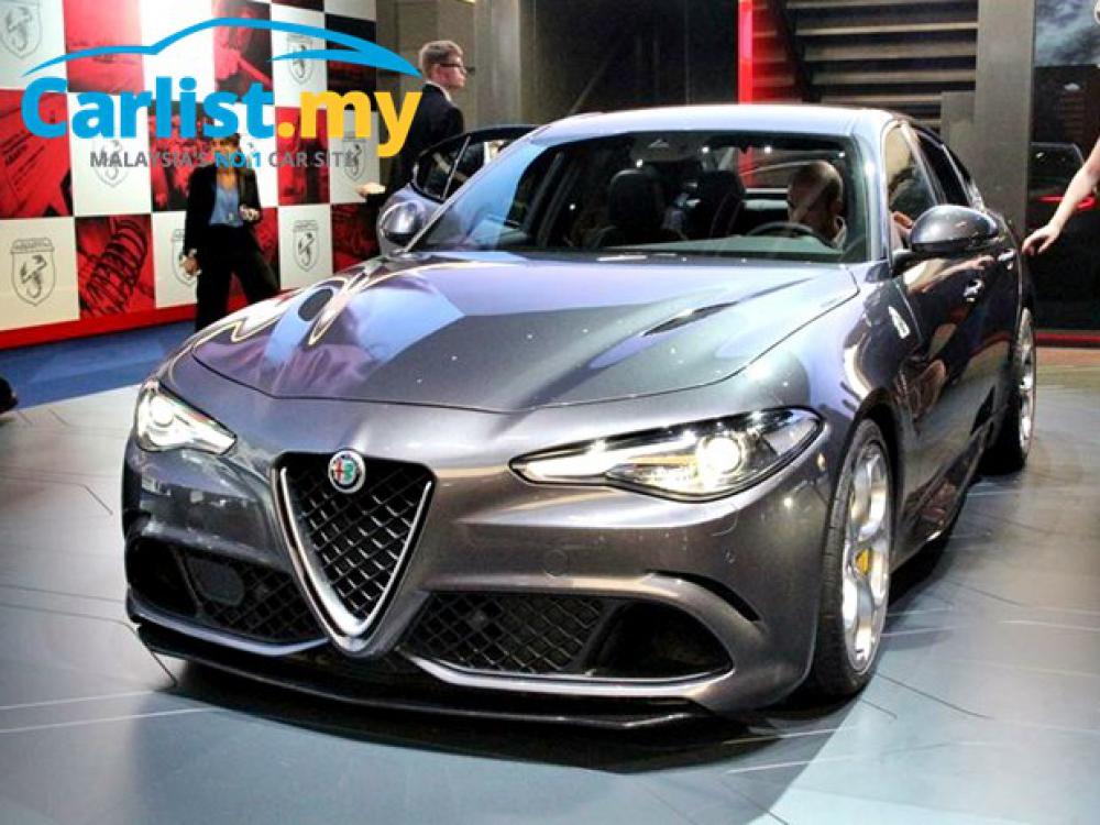 Frankfurt 2015 Alfa Romeo Shows Off The Giulia