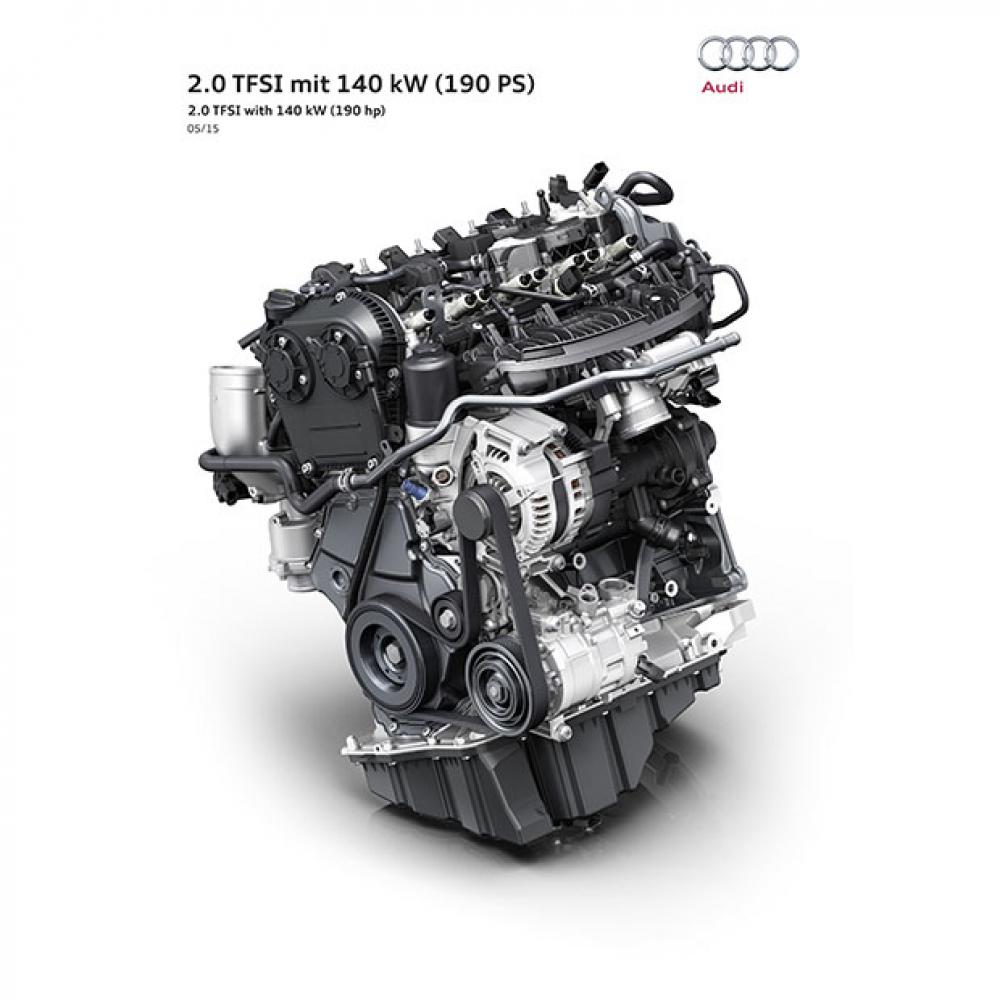 Audi Details Its New 2.0 TFSI Engine: Will Make Its Way Audi Details Its New 2.0 TFSI Engine: Will Make Its Way