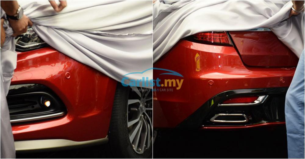 New 2016 Proton Perdana Teased During First Public Preview 