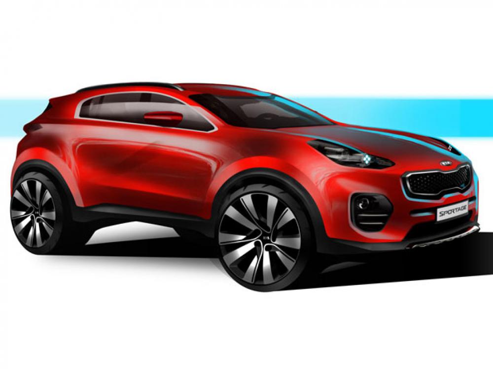 All New Kia Sportage dengan Moncong Mirip Porsche Cayenne All New Kia Sportage dengan Moncong Mirip Porsche Cayenne