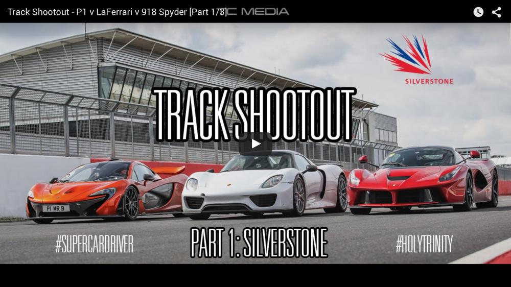 Finally Ferrari Laferrari Vs Mclaren P1 Vs Porsche 918 Spyder