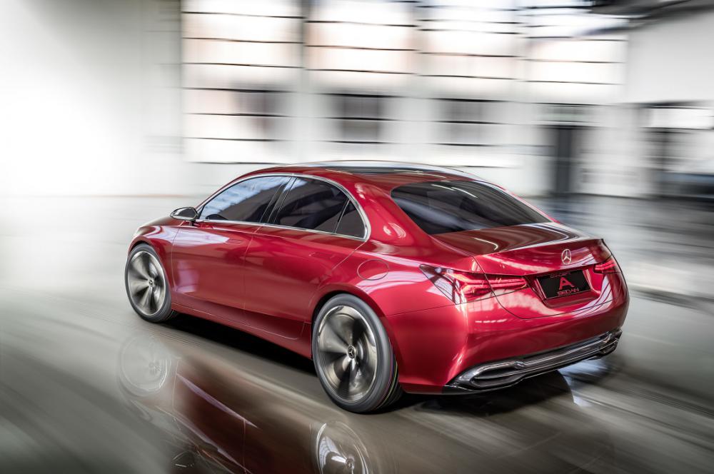 Shanghai 2017 Mercedes Benz Unveils Concept A Sedan Auto News