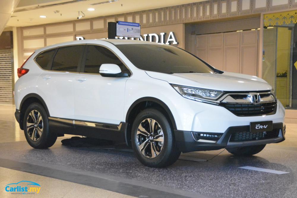 All-New 2017 Honda CR-V 2WD Previewed At Mid Valley - Auto 
