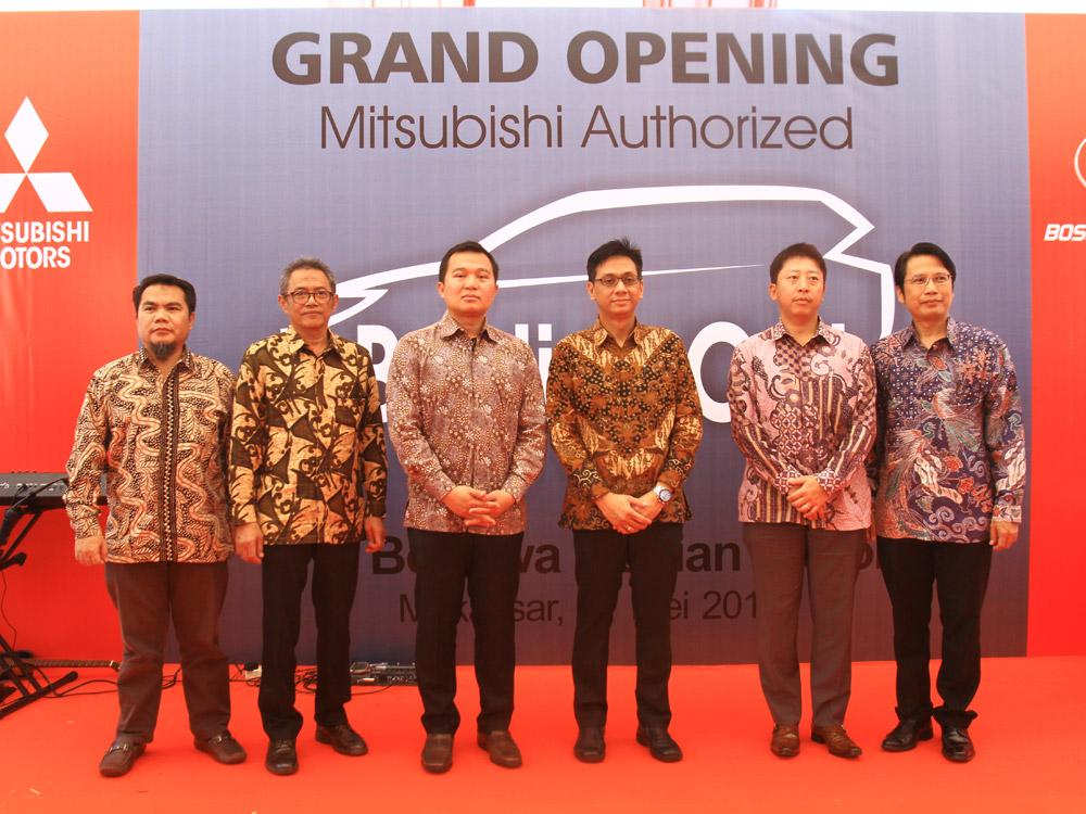 Mitsubishi Resmikan Fasilitas Bodi dan Cat  di Makassar  