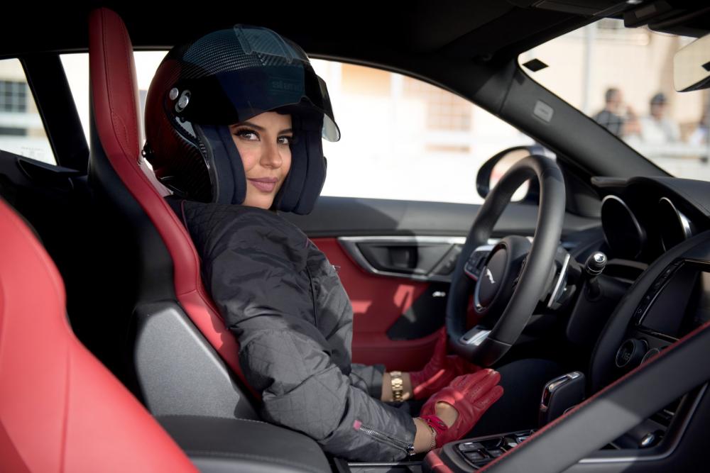 Jaguar Celebrates Lift Of Ban On Female Drivers In Saudi Arabia Jaguar Celebrates Lift Of Ban On Female Drivers In Saudi Arabia
