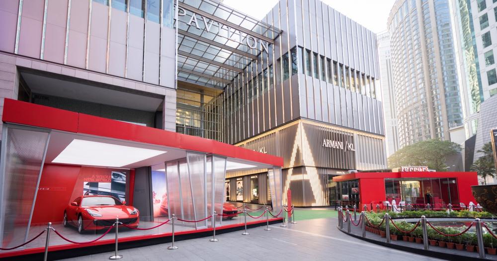 Ferrari Pop-Up Showroom Making A Quick Stop At Pavilion 