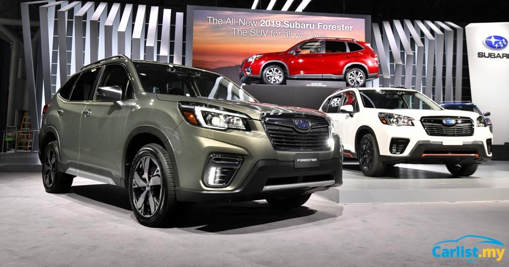 New York 2018: All-New 2019 Subaru Forester – New Global 