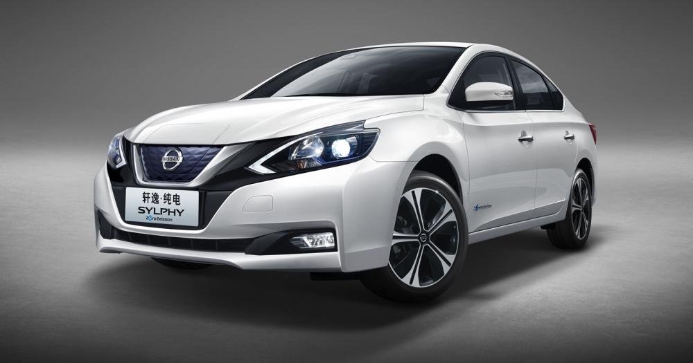 Beijing 2018 Nissan Sylphy Zero Emission Grafting A Leaf S Front