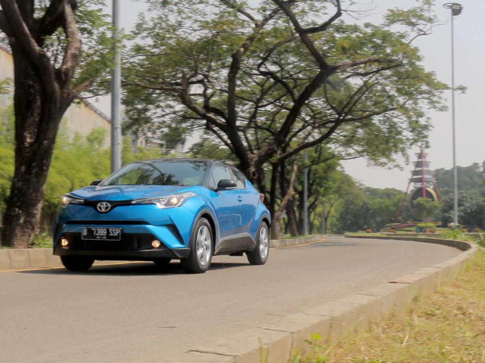 Test Drive Toyota C-HR, Keuntungan Menggunakan Platform 