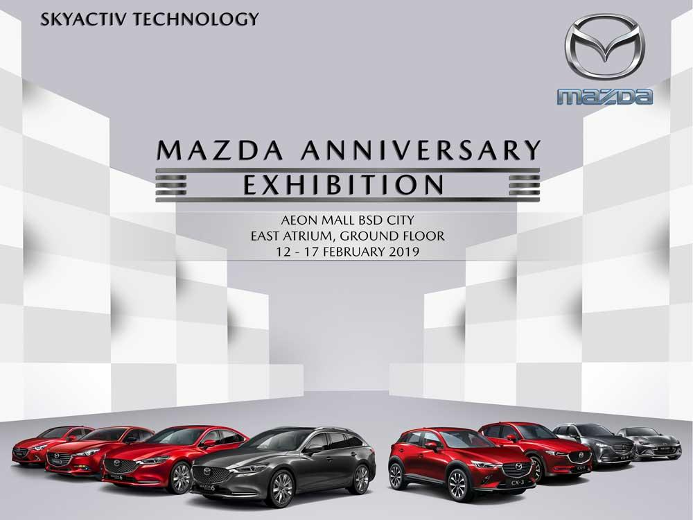 Mazda Anniversary Exhibition Hadirkan Beragam Diskon 