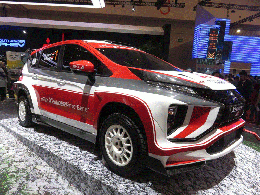 Xpander Rally Look Mitsubishi Xpander MPV Pertama di Dunia yang Ikut Reli - Berita ...