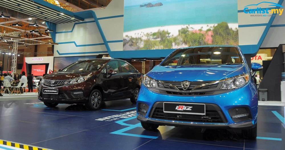 Proton Iriz And Persona Facelifts Make Public Debut Auto News