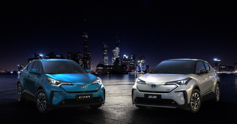Shanghai 2019 Toyota Unveils Ev Variant Of C Hr Ahead Of 2020