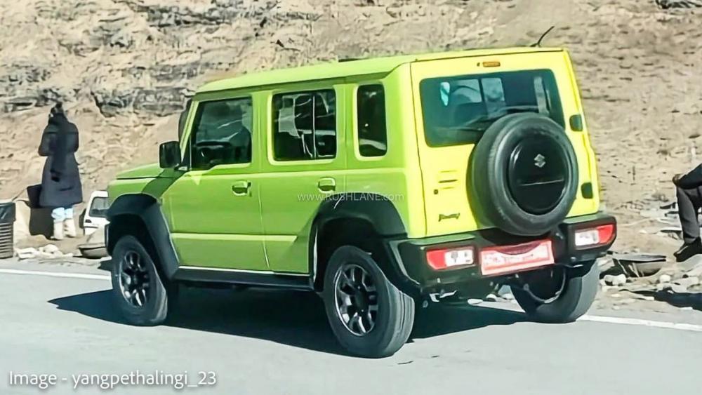 Suzuki Jimny 5 Pintu Tertangkap Kamera di India, Begini Tampilannya