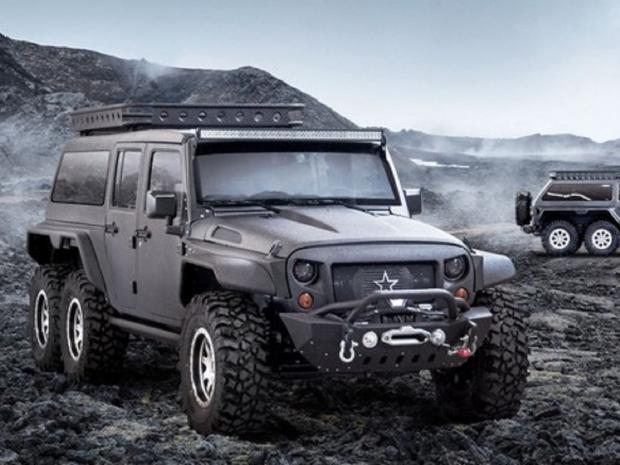 Jeep Wrangler Tomahawk รถ 6x6 รุ่นพิเศษสำหรับตลาดในประเทศจีน เท่านั้น