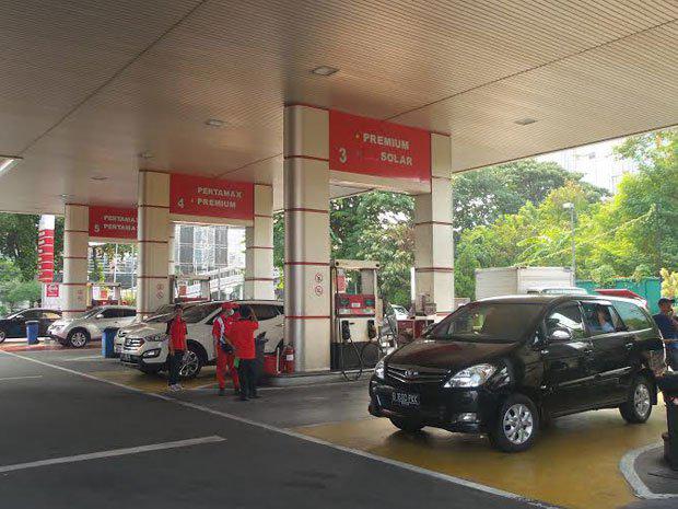 SPBU Pertamina Kian Lengkap dengan Bright OliMart 