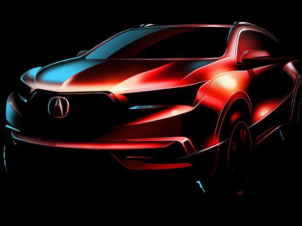 2017 Acura MDX รถยนต์ครอสโอเวอร์หรูรุ่นใหม่เตรียมเปิดตัวในงาน New York Auto Show ปีนี้