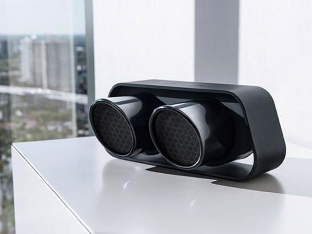สวยเฉียบ! Porsche Design นำเสนอลำโพงบลูทูธดีไซน์ท่อไอเสีย 911 GT3