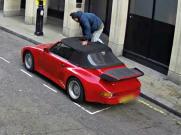 VIDEO: Man Tries To Steal A Porsche Convertible By Cutting Open Its Roof
