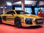 ออดี้ อวดโฉม อาร์8 วี10 พลัส สีทองอร่าม ฉลองรางวัล สปอร์ตคาร์ ยอดเยี่ยม