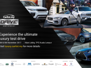 Carlist.my DRIVE: Luxury Edition 2017 – 6 Premium Brands, All You Can Drive At TPC KL, 4-5 Nov