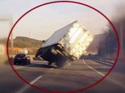 Epic Korean Driver Rescues Lorry From Near-Certain Flipping