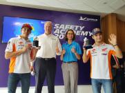 Marquez dan Pedrosa Hadiri Perayaan Kelulusan Michelin Safety Academy 2017