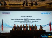 DRB-Hicom And Zhejiang Geely Holding Inks Agreement
