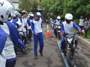 Wahana Honda Edukasi Pelajar Tentang Rambu Lalu Lintas