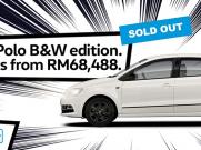 VW Polo Black & White Edition Sold Out In Just One Minute