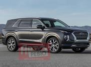 Foto SUV 8 Penumpang Hyundai Palisade Bocor Sebelum Debut Global