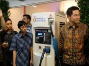 Mitsubishi Sumbang 1 Unit Quick Charger Mobil Listrik untuk SPBU Pertamina