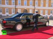 Putin Ditches Mercedes-Benz For A Russian-Made Cortege Limousine