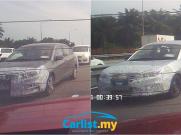Spyshot: Facelifted Proton Saga Caught Again - LED DRLs And New Head Unit Confirmed