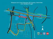 Demi LRT, Jalan Setiabudi Tengah Ditutup hingga Tahun Depan