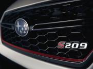 Subaru WRX STI S209 Limited Edition พร้อมอวดโฉมที่ Detroit Auto Show แน่นอน