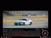 Toyota Supra Digeber Fernando Alonso dan Ini Komentarnya