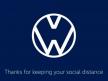 Kampanye Social Distancing, Huruf V dan W di Logo VW Sementara Pisah