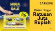 Mega Year End Sale di CARSOME! Diskon Hingga Ratusan Juta Rupiah